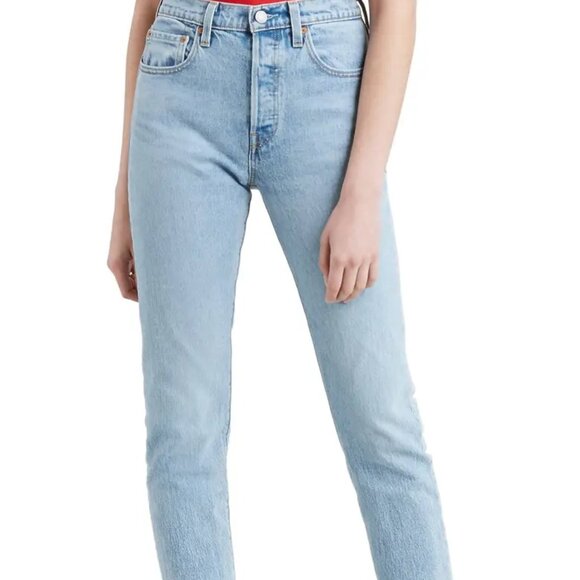 Levi's 501 Skinny Jeans in Tango Light Size 31x28 - Picture 1 of 4